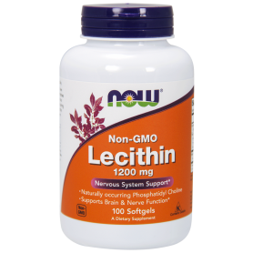 NOW - Lecithin 1200mg 100 softgels