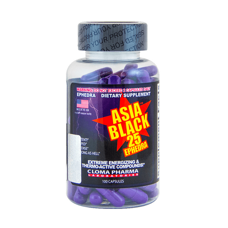Cloma Pharma Asia Black 100 kapsúl