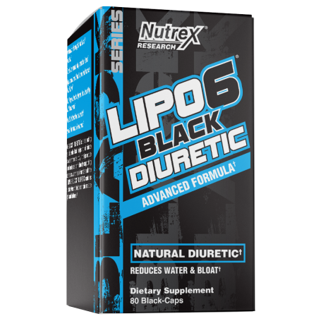 Nutrex - Lipo 6 Black DIURETIC 80 kapsúl