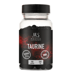 Magnus Supplements - Taurine 180 kapsúl 08/2019