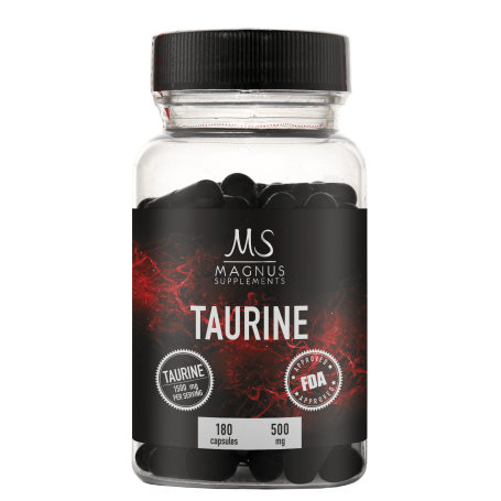 Magnus Supplements - Taurine 180 kapsúl 08/2019