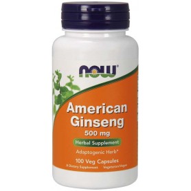 NOW Foods - American Ginseng 500 mg 100 kapsúl