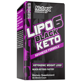 Nutrex - LIPO-6 BLACK KETO 60 kapsúl