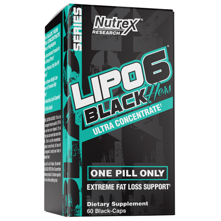 Nutrex - Lipo 6 Black Hers UC 60 kapseln