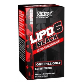 Nutrex Lipo 6 Black 60 tabliet