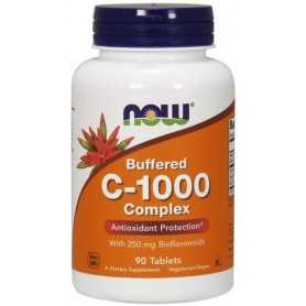 NOW Buffered Vitamin C-1000 Komplex s 250mg 90 tabliet