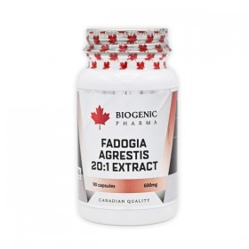Fadogia Agrestis – BIOGENIC PHARMA 20:1 Extract 90 caps.